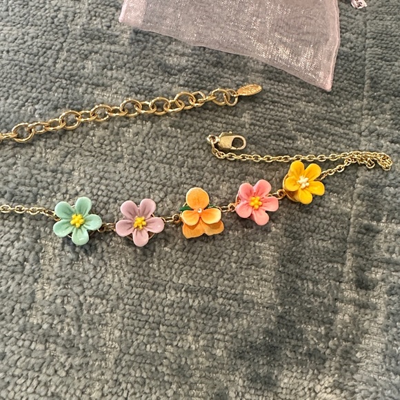 Tarina Tarantino Floral Choker Necklace - Picture 2 of 5